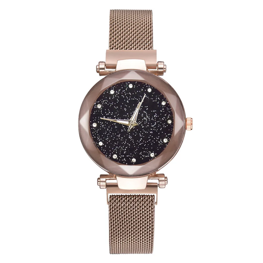 

Starry Sky Women's Watches Best Sellers Magnetic Mesh Belt Clock Cheap High Quality Relojes Para Mujer Quartz Wristwatch@50