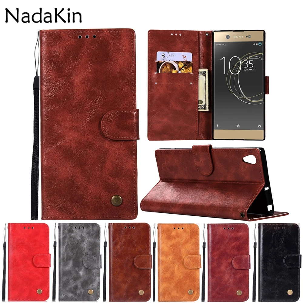 

Flip PU Leather Case for Sony Xperia C6 XZ X Performance XZ XZS XZ1 XZ2 Compact XA XA1 XA2 Ultra Plus L1 L2 Premium Wallet Cover