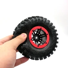 4 UNIDS 2.2 “aire Neumático Neumáticos y Beadlock Ruedas Llanta para 1:10 RC Rock Crawler SCX10 AX10 Wraith 90056 90045 90031 YETI 90026 90025