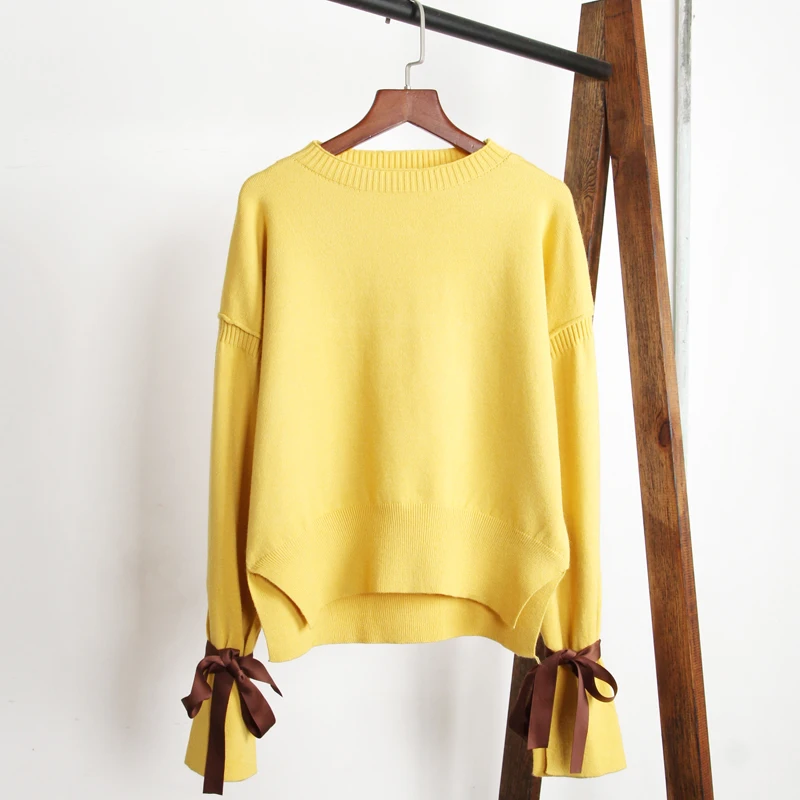 

women's clothing, new style, loose Korean version, spring and autumn season sweater coat, sweater, student's knitted sweater.