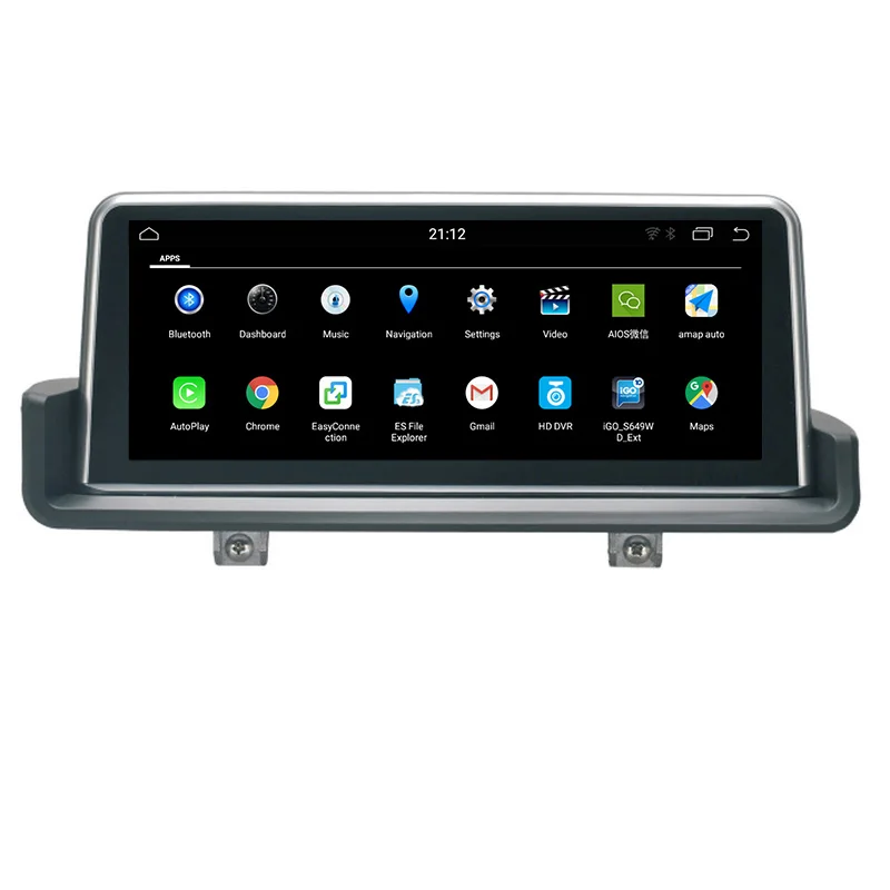 Perfect OZGQ 10.25 Inch Android 8.1 Car Multimedia Player GPS Navigation Stereo Headunit For 2005-2012 BMW E90 E91 E92 E93 With Idrive 2