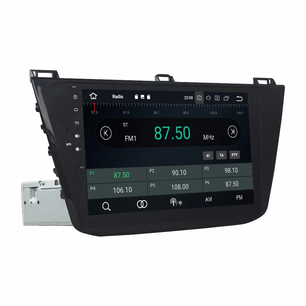 Cheap Navirider Android 8.0 radio tape recorder octa Core 4GB RAM 32GB rom with IPS screen for  Tiguan 2016 head units with GPS 2