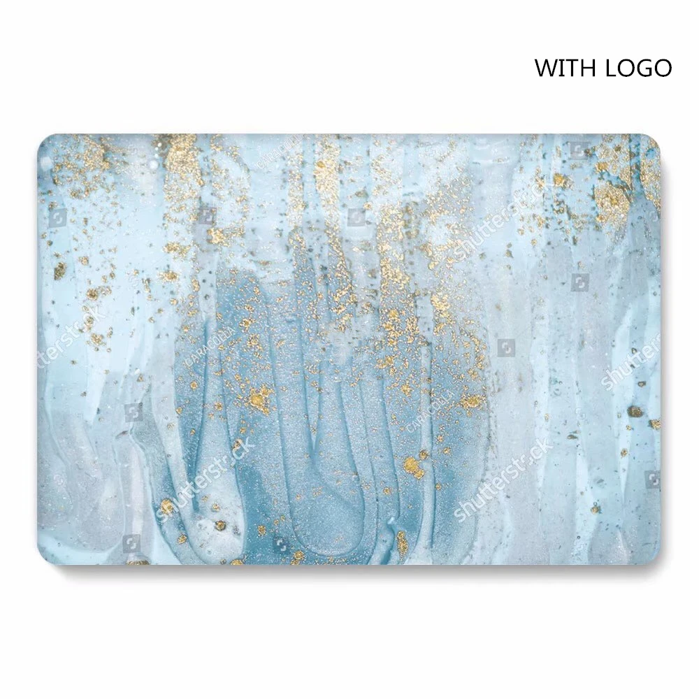 

New marble for Macbook Air Pro Retina 11 12 13 15 Laptop Case Marble Stone PC For Macbook Air 13 Case Pro 13 Laptop Case Keyboar