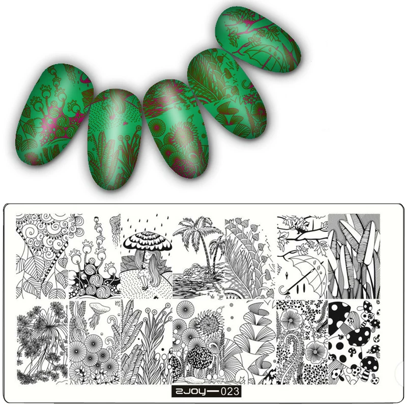 Новое поступление 30 дизайнов для дизайна ногтей штамповочная пластина высокого качества шаблон для маникюра