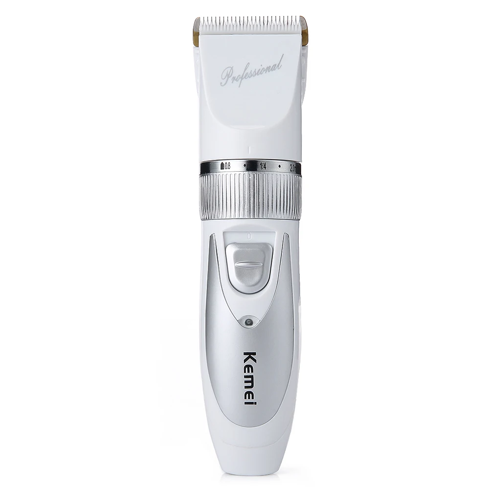 

Kemei Hair Trimmer Titanium Hair Clipper Electric Shaver Beard Trimmer Men Styling Tools Shaving Machine Without Harm To Skin