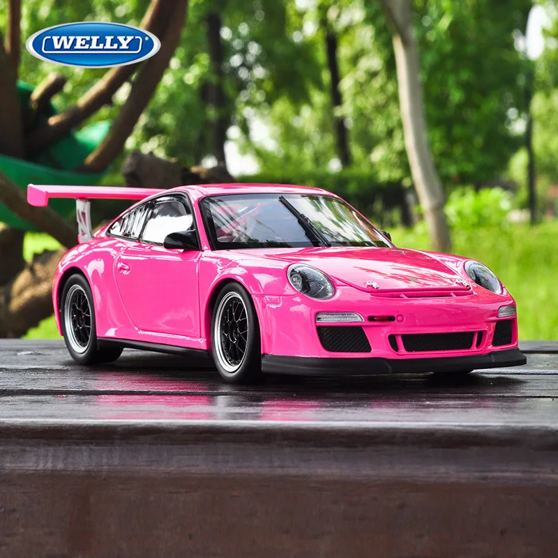 1:18 моделирование сплава модель гоночной машины для Porsche Panamera с рулевым колесом управление переднее колесо рулевая игрушка детей