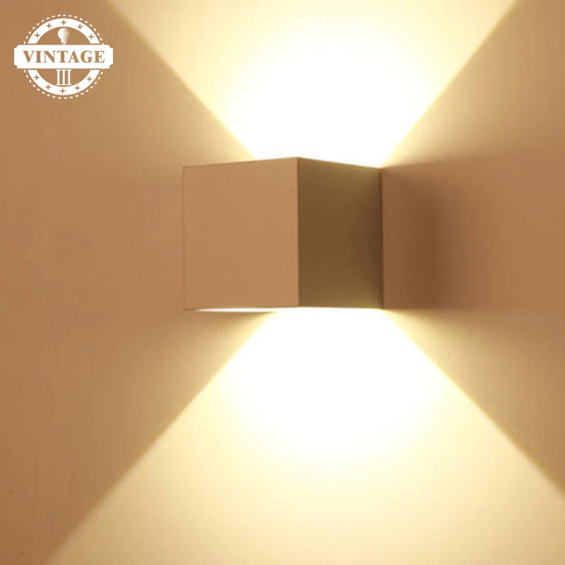 

Home Lighting Waterproof Wall Lamp Modern Decoration Outdoor Wall Lamp Aluminum 7w Ac 220v