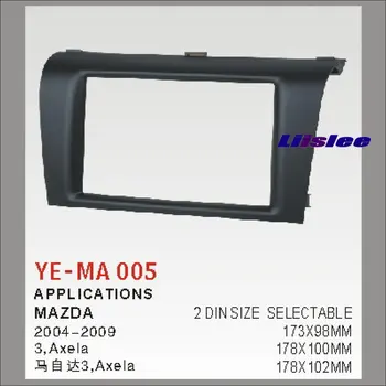 

2 DIN ABS Plastic Frame Radio Fascia For Mazda 3 Axela 2004-2009 Auto Stereo Interface Dash CD Trim Installation Kits