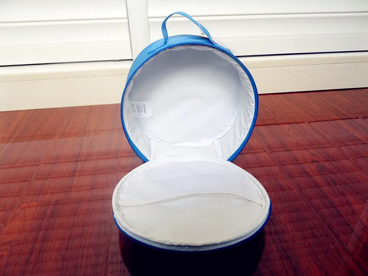 Portátil de dibujos animados lindo Doraemon cosmético organizador nylon AISLAMIENTO impermeable viaje de almacenamiento organizador Bolsas