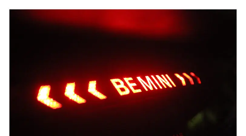 High Mount Stop Lamp Stickers for BMW Group MINI 31