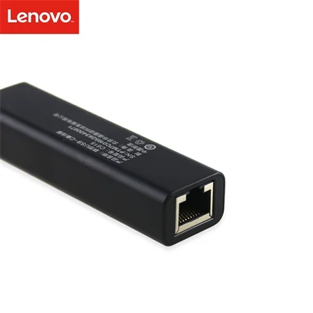 Lenovo 3 Ethernet RJ45 USB 3,0 концентратор тип-c до 3 порта usb Gigabit LAN адаптер для ноутбука попрощаться с нестабильным wifi