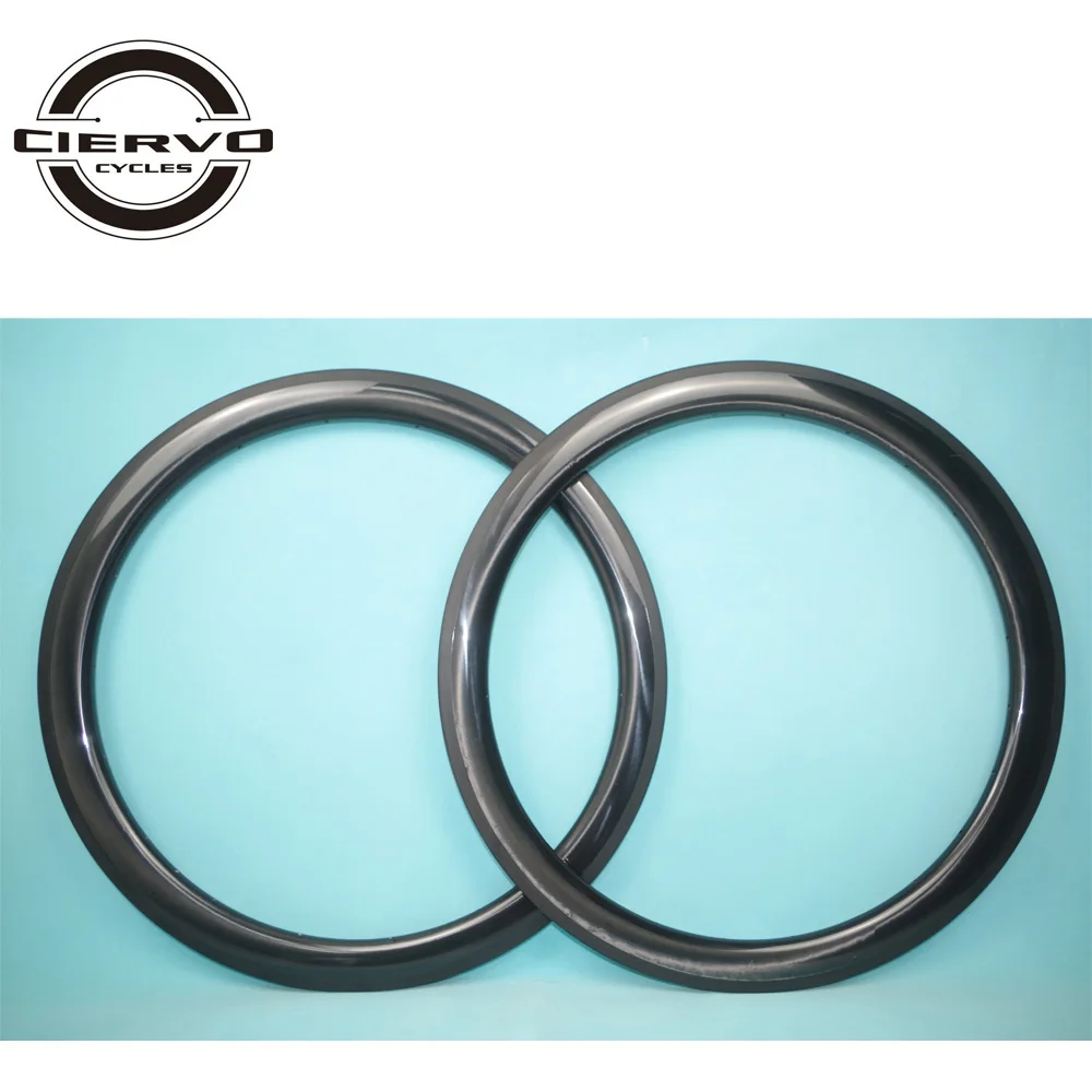 

490g 700c 50mm x 25mm tubeless clincher road bike carbon rims basalt 12K brake surface matte glossy 16 18 20 21 24 28 32 Holes