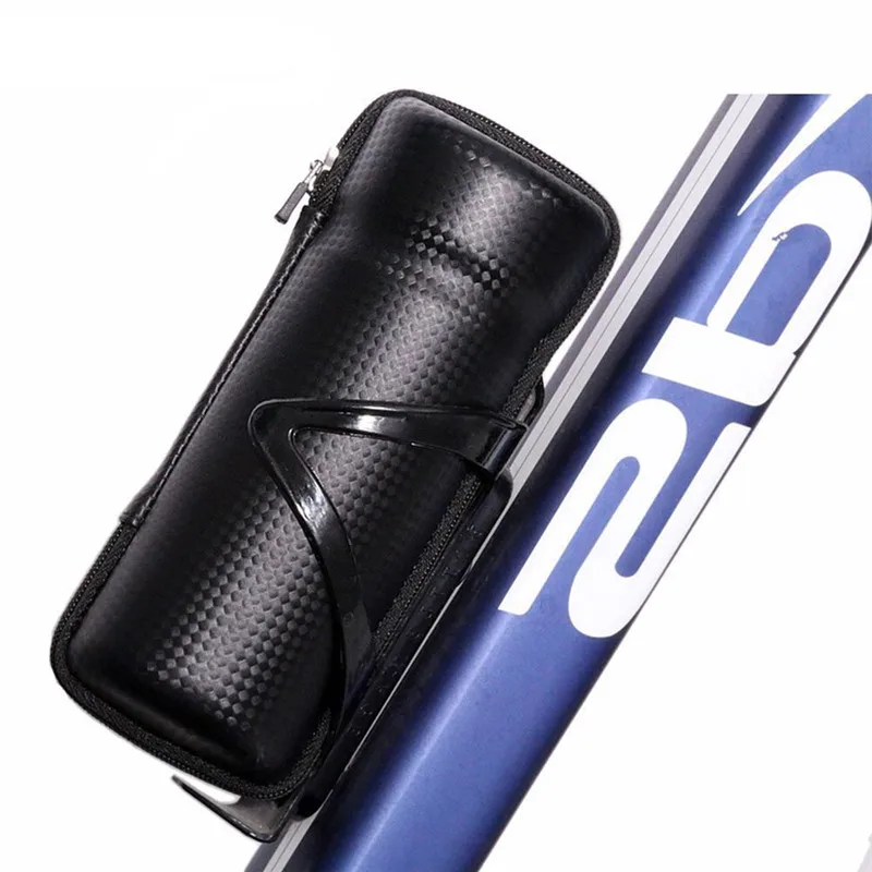 

Portable Mountain Bike Kettle Storage Bag Bicycle Water Container Rack with Zip and Compartment Bicycle Accessory