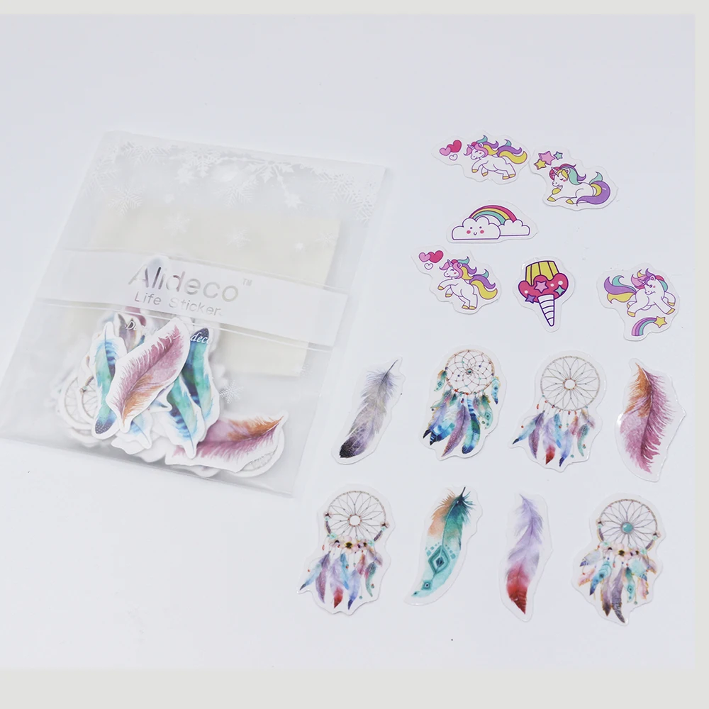 

50 pcs Memo Pads Unicorn Kawaii Stickers Diary Planner Journal Sticky Notes Notepad Diary Paper Scrapbooking Albums Photo Tag