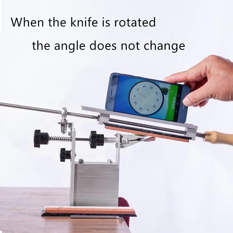  New update Aluminum alloy steel knife sharpener Professional Kitchen Knife Sharpener Sharpening Fix - 32969435754