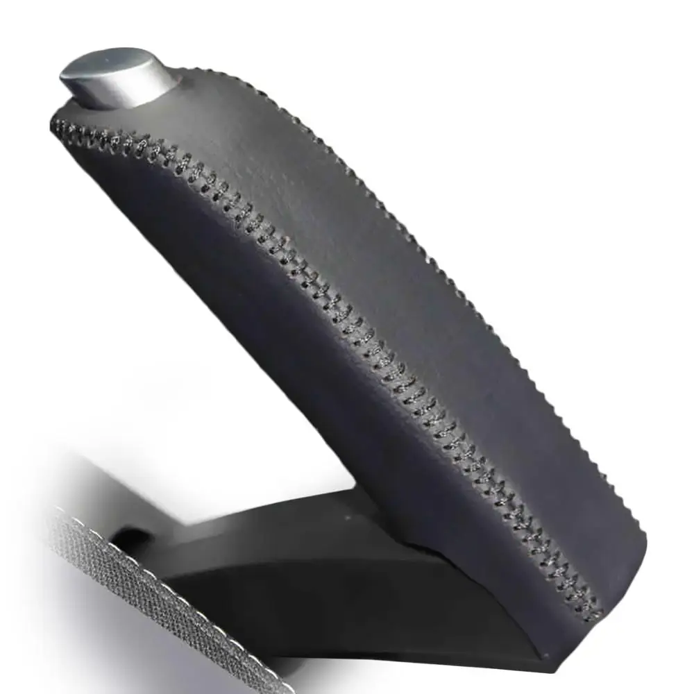 

Case for Ford SUV KUGA handbrake cover Genuine leather DIY car styling Auto supplies Interior decoration