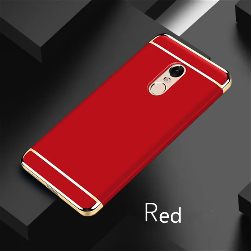 ElAIDE Роскошные Чехлы для телефона Xiaomi Redmi Note 4 чехол 3 s Xiaomi Redmi 3 s Redmi Note 3 чехол для Xiaomi 5s Plus чехлы - Цвет: Red