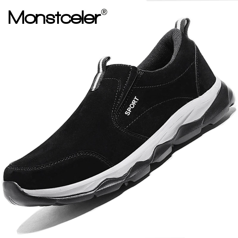 

2019 New Men's Non-slip Ultra-light Sneakers Shoes Breathable Soft Bottom Loafers Designer Mens Hard-Wearing Casual Shoes M7708
