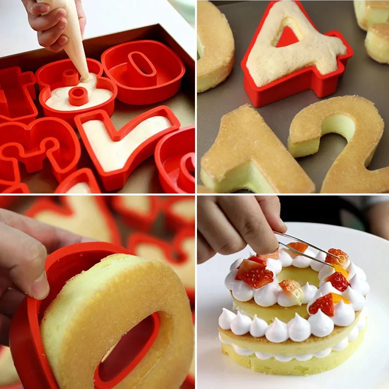 number cake pan