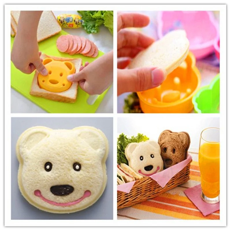

DIY PC Creative Maker 1 Cute (color: Bread Mold Mold Winnie The Yellow) Mold Sandwich Sandwich