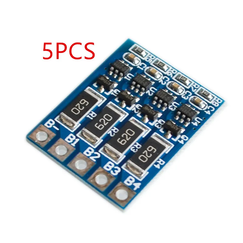 5PCS 4S 3.6V DIY 58mA 18650 Lithium Iron Phosphate Battery Charger Protection Board Balanced Polymer Li-ion Charging Module | Электроника