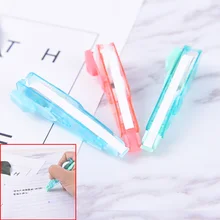 Офисные школьные принадлежности 1 шт. красочная корректирующая жидкость Новинка милая прозрачная Корректирующая лента Kawaii корейские канцелярские декоративные