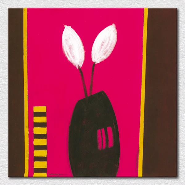 

Canvas prints Abstract designed Vase painting pictures on canvas and frameless Fashion gift for family free shipping