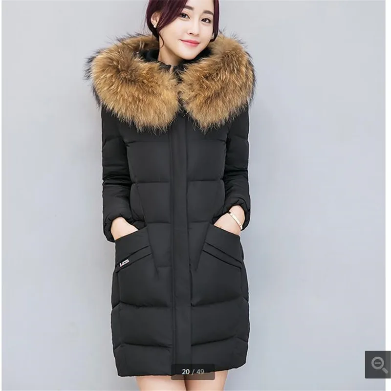 gray Chaud Coréenne La Capuche Hiver Femmes Black De Haut Nouvelles Vêtements Version Coton Kg124yagenz Gamme Dame Épais Veste 2017 x4IUqp