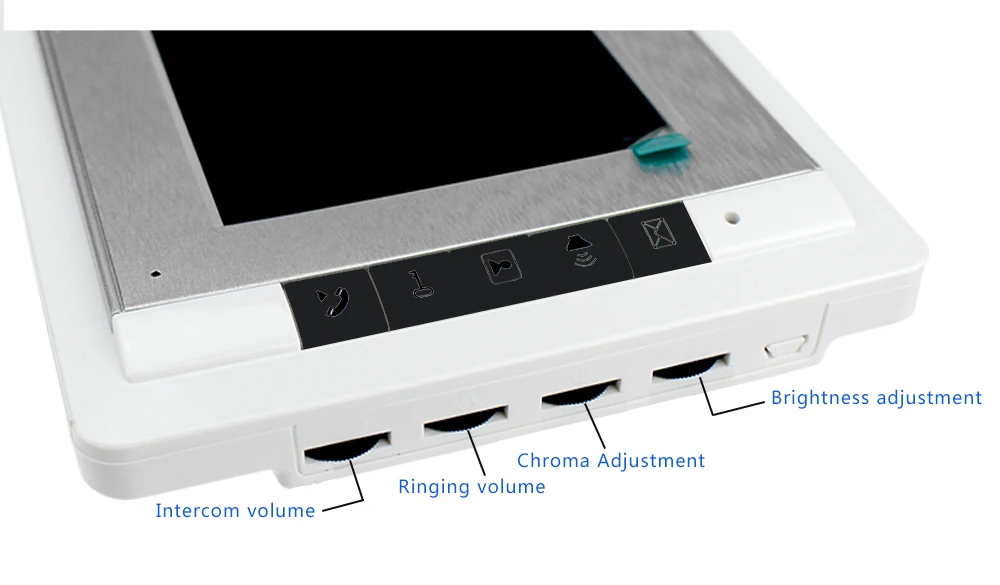 Домофон проводной 7 ''TFT цвет RFID телефон видео домофон дверные звонки вход системы для дома с ночное видение камера