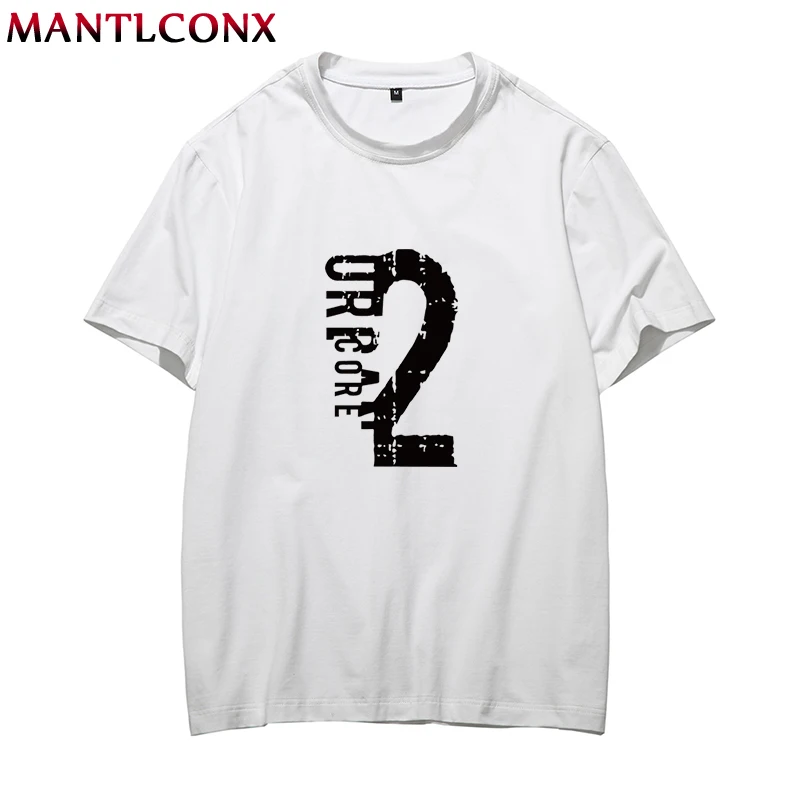 

MANTLCONX High Quality Men T-Shirts Plus Size Tee Shirt Homme Summer Short Sleeve Men's T Shirts Male TShirts Men Camiseta Homme