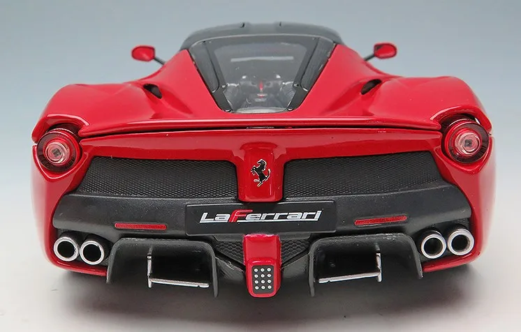 1:18 Ferari laferari Rafa красный твердый переплет сплав модель автомобиля подлинный