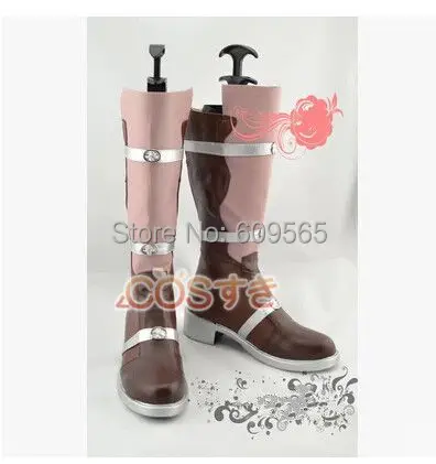 

Free shipping! Newest! Final Fantasy 13 Lightning Cosplay Costume Boots Boot Shoes