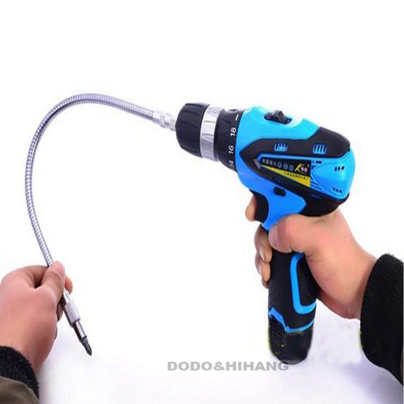 Metal Flexible Shaft Universal Flexible shaft Connecting Link Magnetic Driver Shaft Drill Bits For Electric Drill  DZ119 (1)