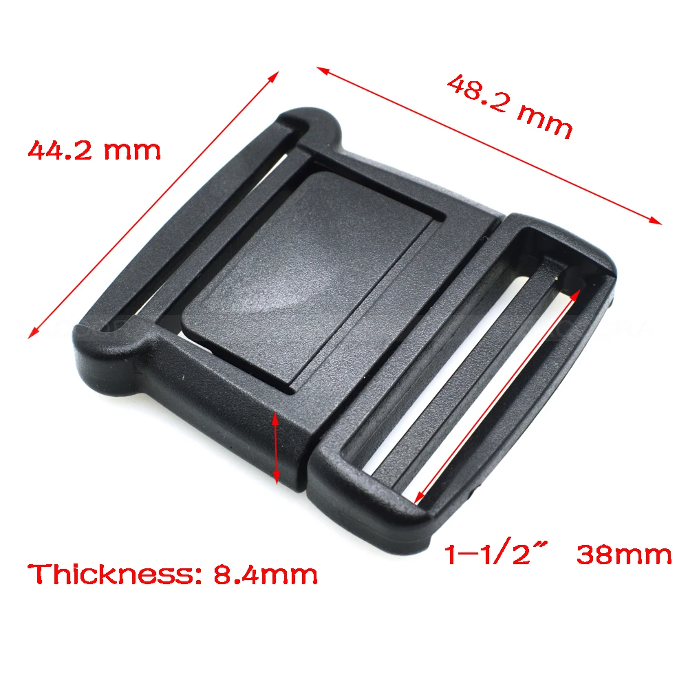 2pcs POM Plastic Belt Buckle Plastic Belt Head Plastic Buckle Head Suitable  for All Kinds of