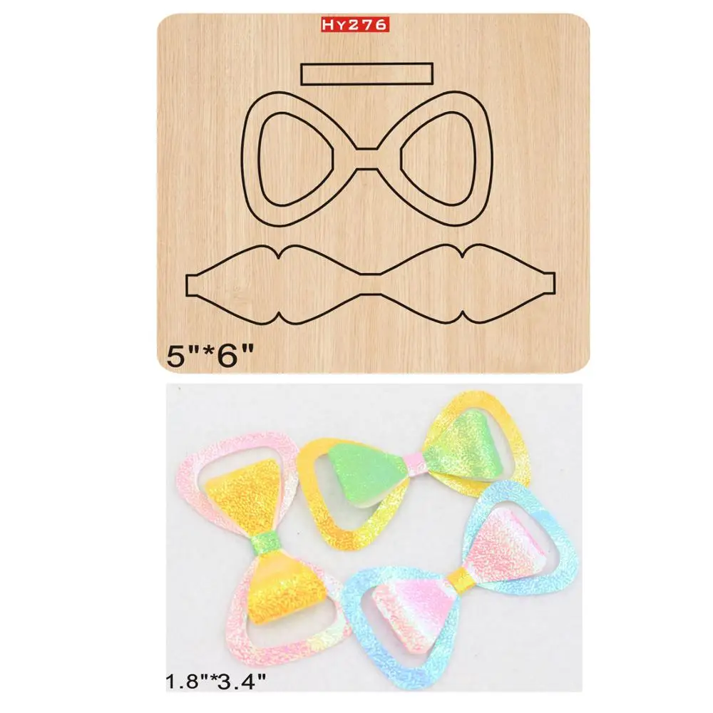 

bow cutting dies 2019 new die cut &wooden dies Suitable for common die cutting machines on the market