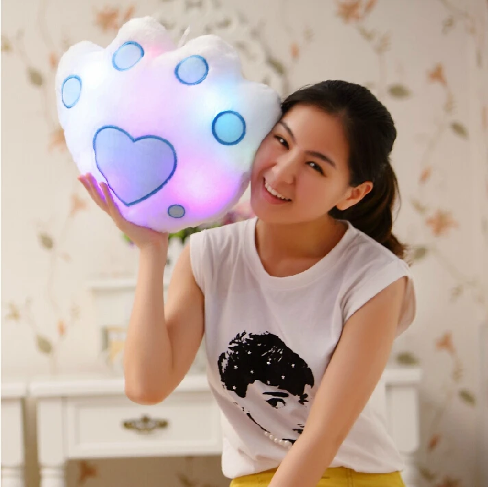 Популярные горячие продажи Kawaii Сияющий плюшевый медведь лапы Pllsu игрушки Удобная подушка плюшевые детские игрушки подарок