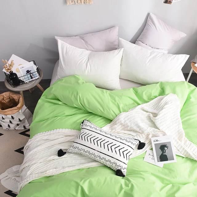 1pc Quilt Cover Bedding Duvet Covers Green Set 1pc Quilt Cover Bedding Duvet Covers Green Set 200x200 140x200 Queen