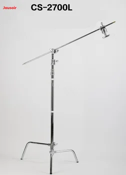 

Falconeyes Light stand 2.7m Magic Leg C-frame three-telescopic stainless steel top plate frame flag frame CS-2700L CD50 T06