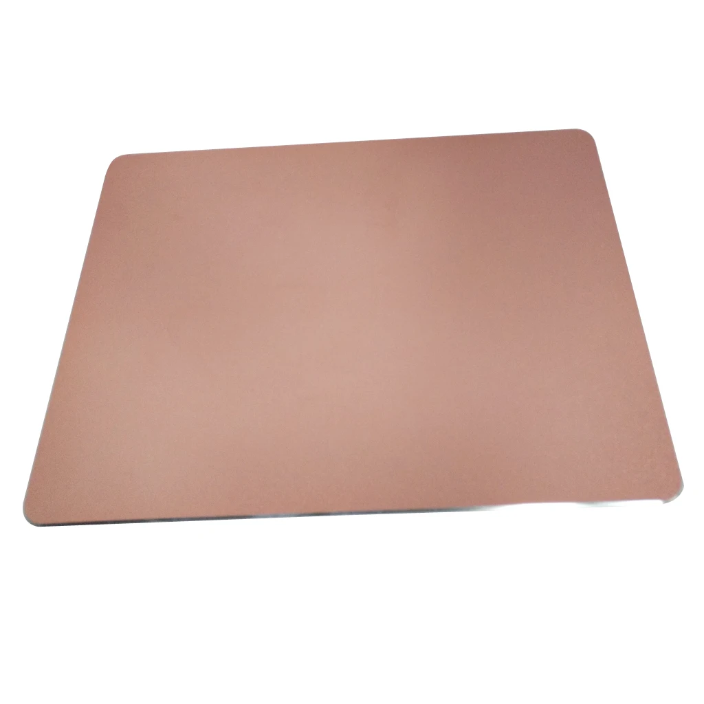 Aluminum Alloy Skidproof Waterproof Mouse Pad For Laptop Computer Rose Gold