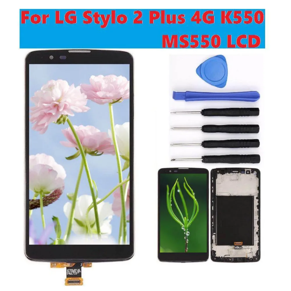 

Full LCD For LG Stylo 2 Plus 4G K550 MS550 LCD Display With Touch Screen Digitizer Assembly Replacement Free Shipping