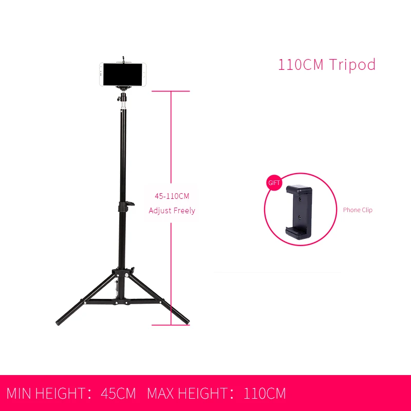 Штатив-светильник для фотостудии софтбокс с отражателем светильник зонтик фон видео светильник ing Studio алюминиевый сплав
