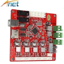 Горячая новинка Материнская плата 3d принтер Часть V1.0 принтер Prusa Repra I3 для Anet A8 A6 3d принтер