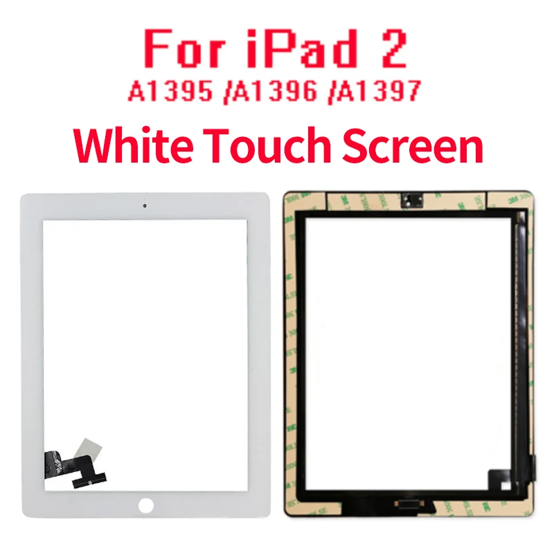 Для iPad 2 2nd A1376 A1395 A1397 A1396 ЖК-экран панель монитор модуль Замена+ сенсорный экран сенсор
