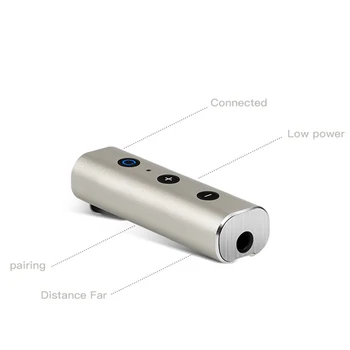 

New Car Wireless Bluetooth 4.2 Audio Receiver Adapter 3.5mm AUX Mini for Laptop Mobile Phone