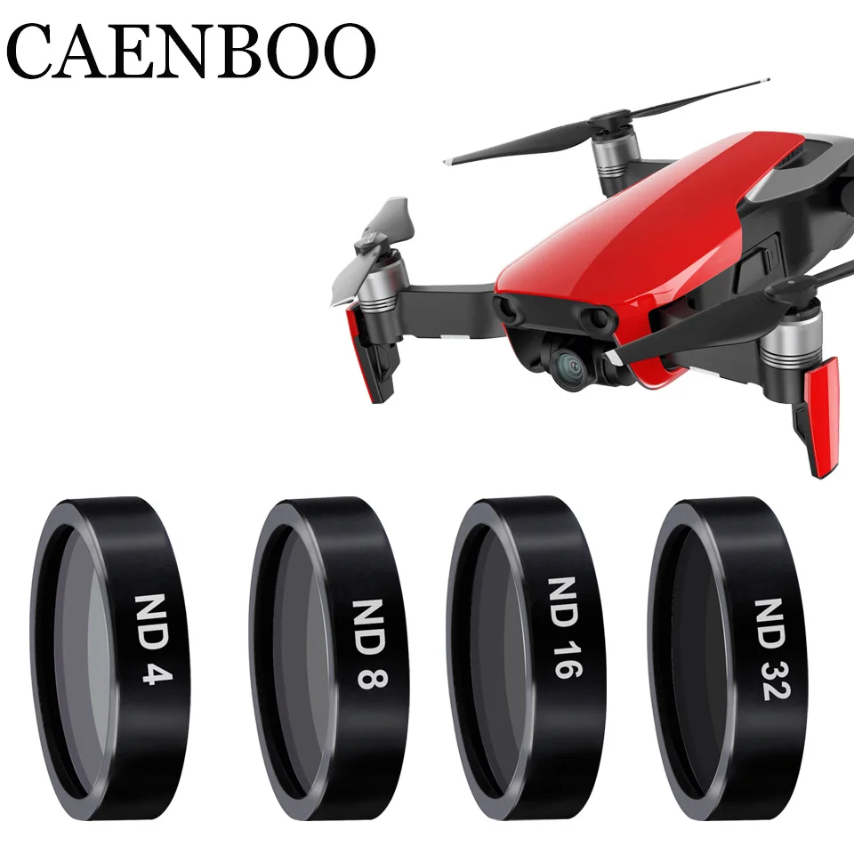 

CAENBOO Camera Drone Filters For Mavic Air ND 4 8 16 Neutral Density Filter Set ND4 Filter For DJI Mavic Air Drones Accessories