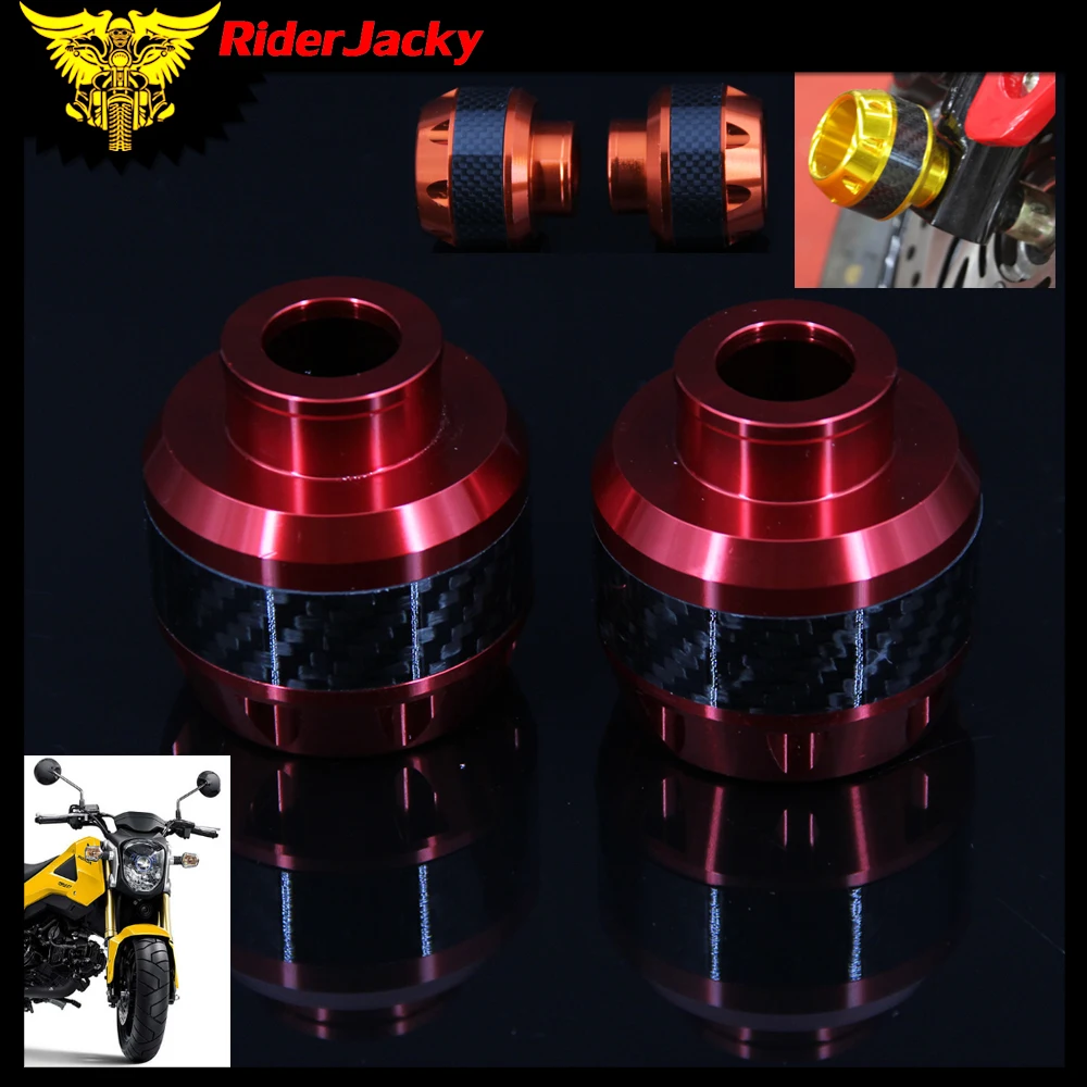 

RiderJacky For HONDA For Honda MSX125 MSX 125 M3 Motorcycle CNC Front Wheel Fork Slider Anti Crash Falling Protectors Anticaida