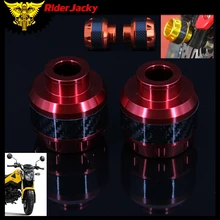 RiderJacky Para HONDA Para Honda MSX 125 M3 MSX125 Motocicleta CNC Frente Fork Roda Slider Protetores Acidente Anti Caindo Anticaida