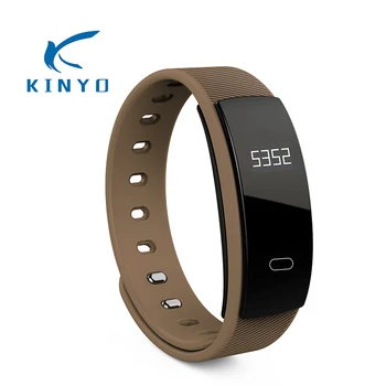 

3D sensor OLED smart wrist band blood pressure monitor sports band back clip power charger smart bracelet different brilliance
