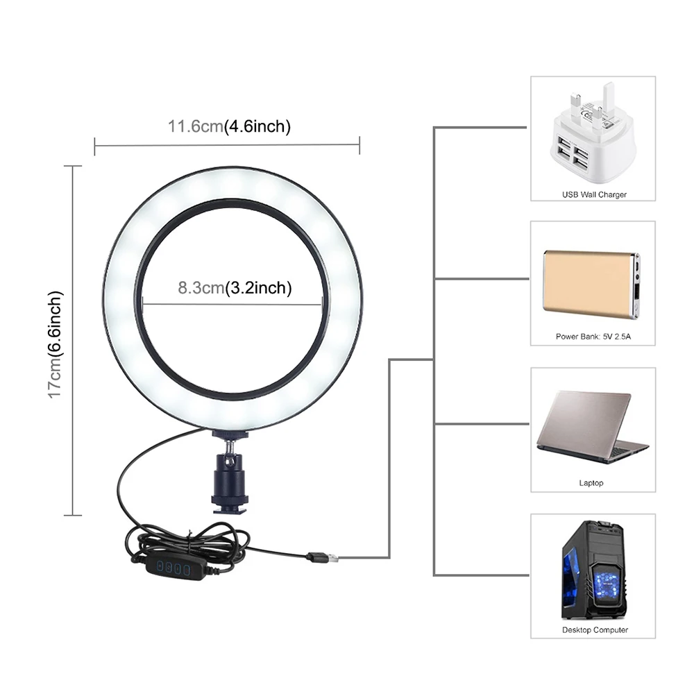 Кольцевой светильник для селфи для фотосъемки с держателем для сотового телефона, штатив, подставка для микрофона, светодиодный штатив для камеры, для живого потока, для макияжа, для видеосъемки