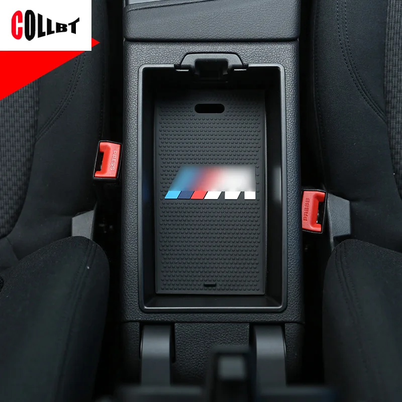 COLLBT Fit For BMW New 1 Series 2017 Armrest Storage Box Center Console